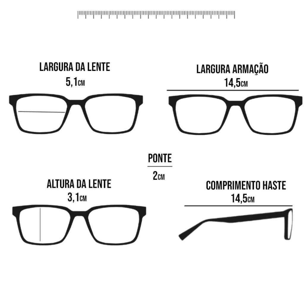 Óculos Feminino Dubai