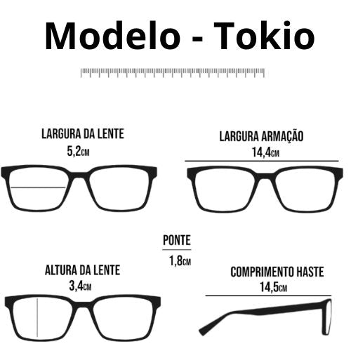 Óculos Feminino - Tokio
