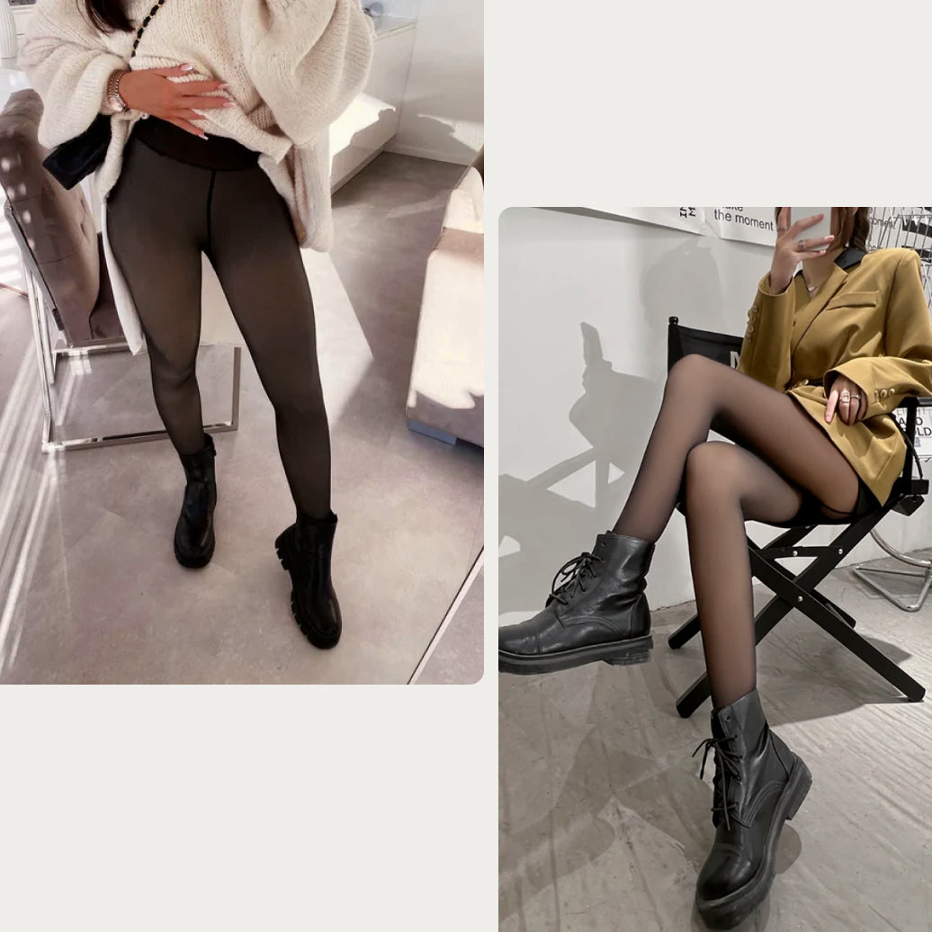 Meia Calça Peluciada Translucida  - Compre 1 Leve 2