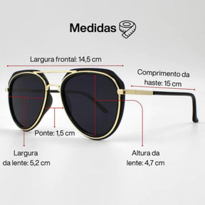 Óculos Aviator