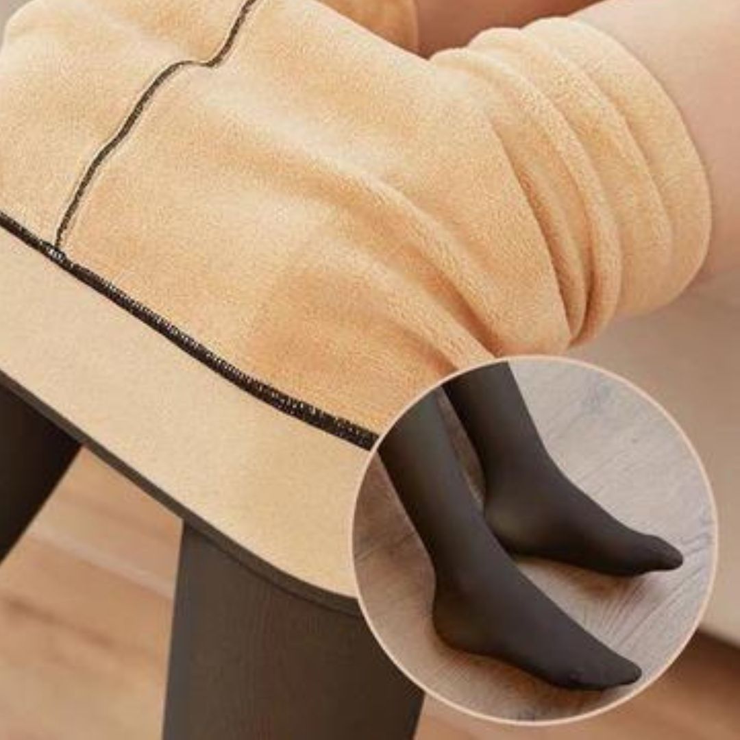 Meia Calça Peluciada Translucida  - Compre 1 Leve 2