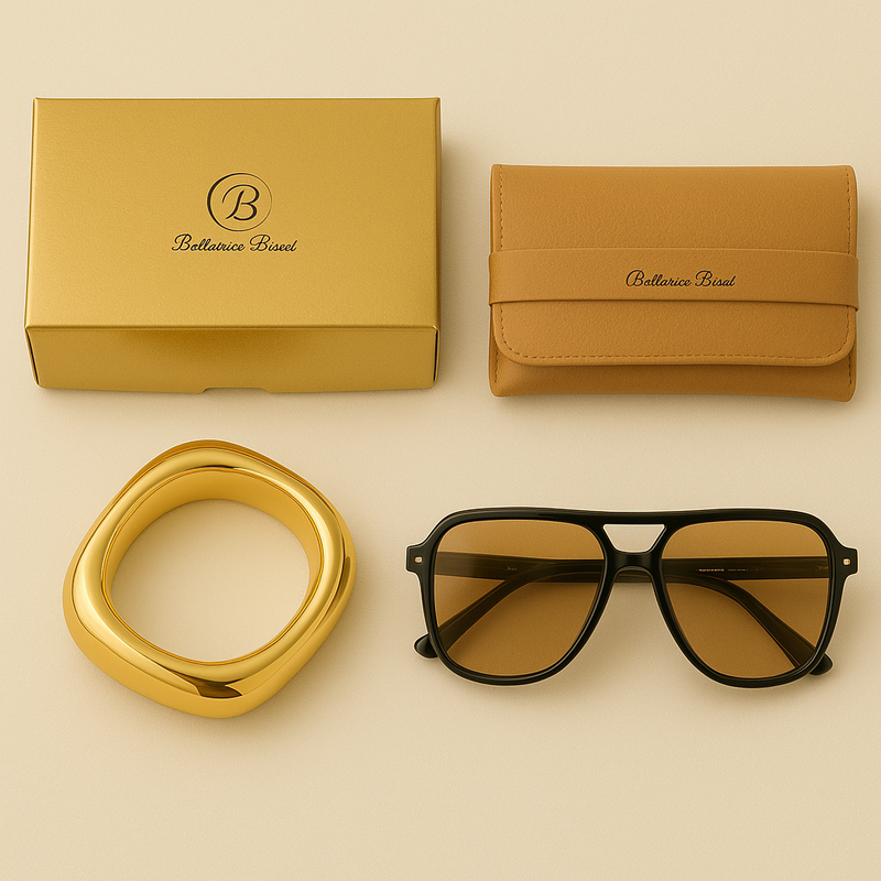 Kit 06 - Óculos Miami+ Case + Pulseira