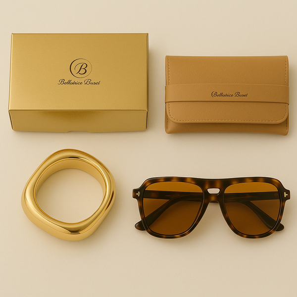 Kit 06 - Óculos Miami+ Case + Pulseira