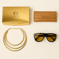 Kit 01 - Óculos Tulum + Case + Colar