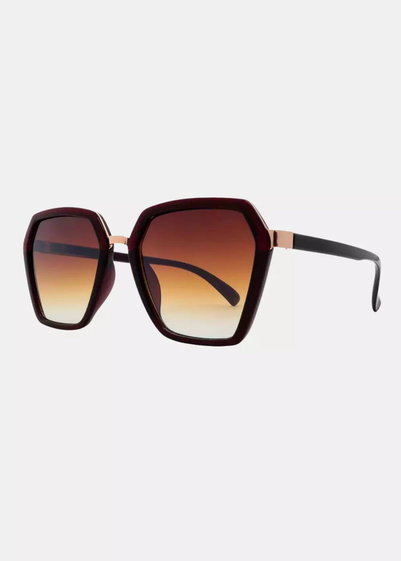 Óculos de Sol Feminino La Lilly Marrom