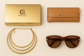 Kit 01 - Óculos Tulum + Case + Colar